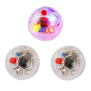 Touch Activated Flashing Balls (3 Pack)