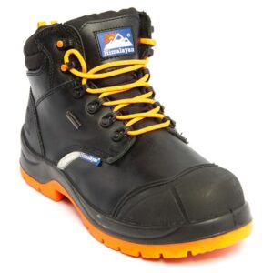 Himalayan Black Leather Upper Reflecto Waterproof Safety Boot