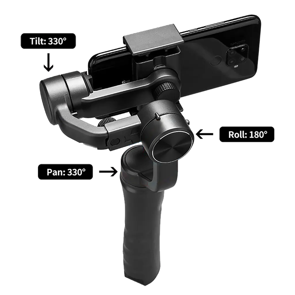 Gimble – Miratech F6 3-Axis Mobile Phone Stabilizer